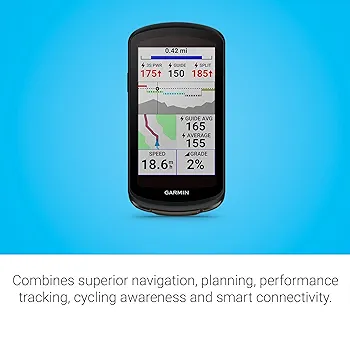 Amazon.com: Garmin Edge® 1040 Solar, GPS Bike Computer with